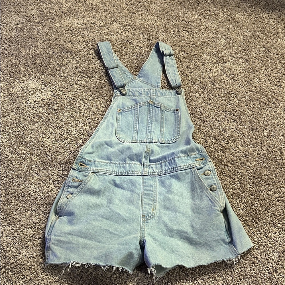 Old Navy Light Blue Denim Overalls